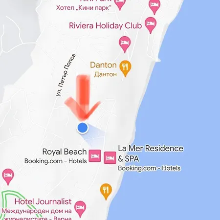 Surf House Rose I Po3a L *